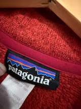 Patagonia Women's Better Sweater 1/4 Zip - Red Medium  - Image 3
