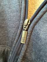 LEE REGULAR FIT XXL Sherpa Hoodie Gray Large - Image 4