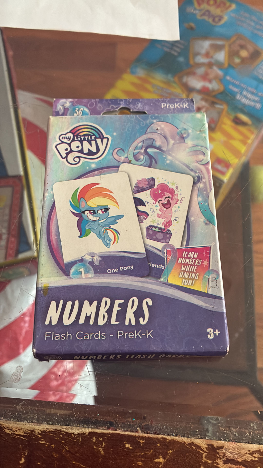 My Little Pony Numbers Flash Cards PreK-K