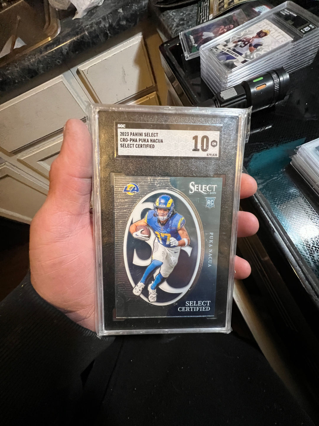 2023 Panini Select Puka Nacua Select Certified SGC 10