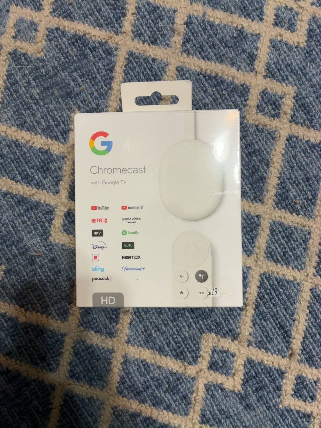 Google Chromecast with Google TV (Snow White)