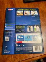 Avery 8324 Matte White Tri-Fold Brochures for Inkjet Printers - Image 3