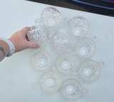 Imperial Glass Whirling Star Punch Cups - Image 2