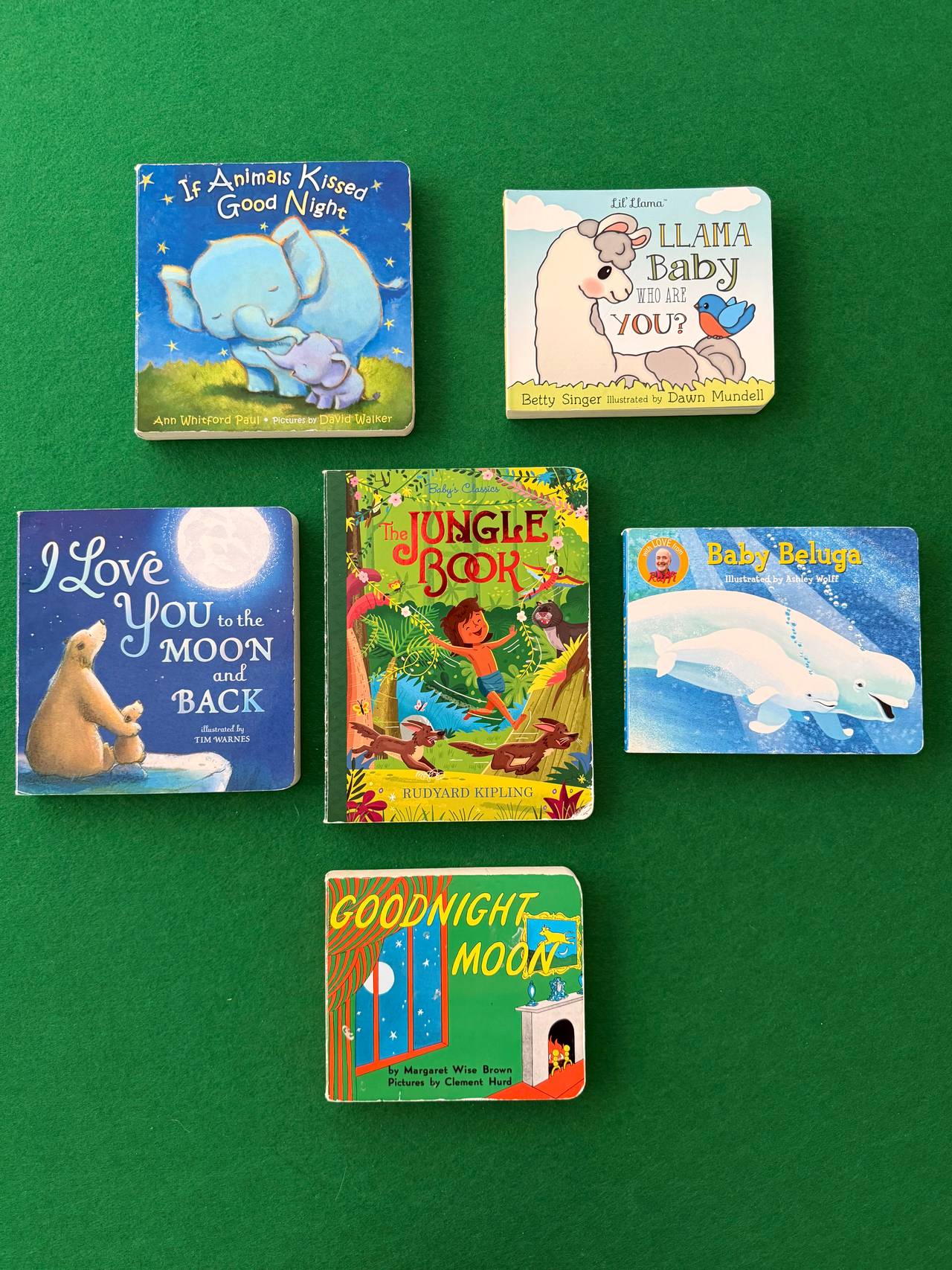 Children's Board Book Collection (6 Books)