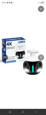 Lorex 4K IP Wired Dual Lens Security Camera - Image 2
