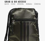 adidas Alliance Sackpack – Drawstring Backpack for Sports, Small Gym Bag - Image 4