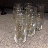 Champagne Flutes with Gold Script - Image 2