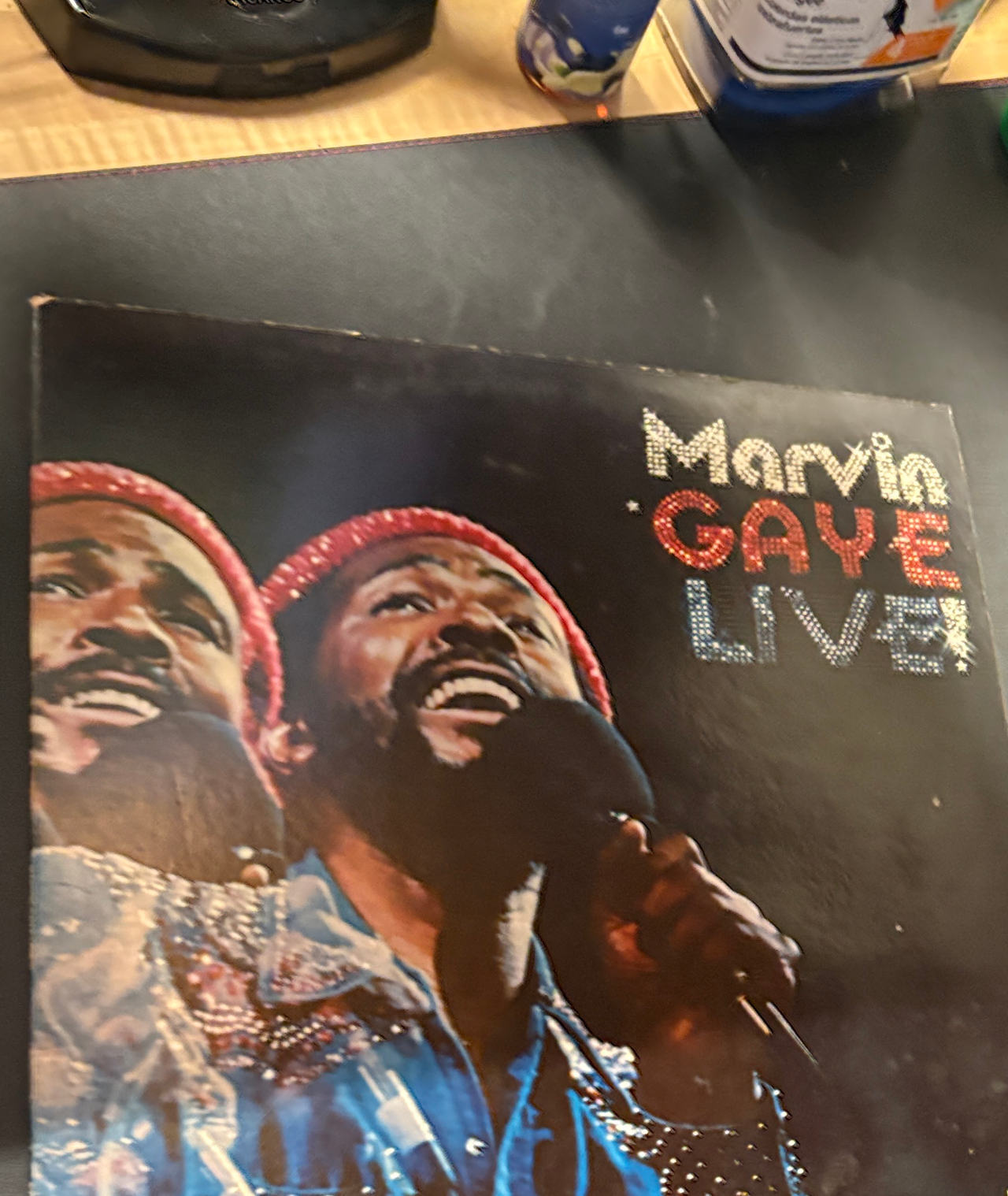 Marvin Gaye Live! Vinyl Record