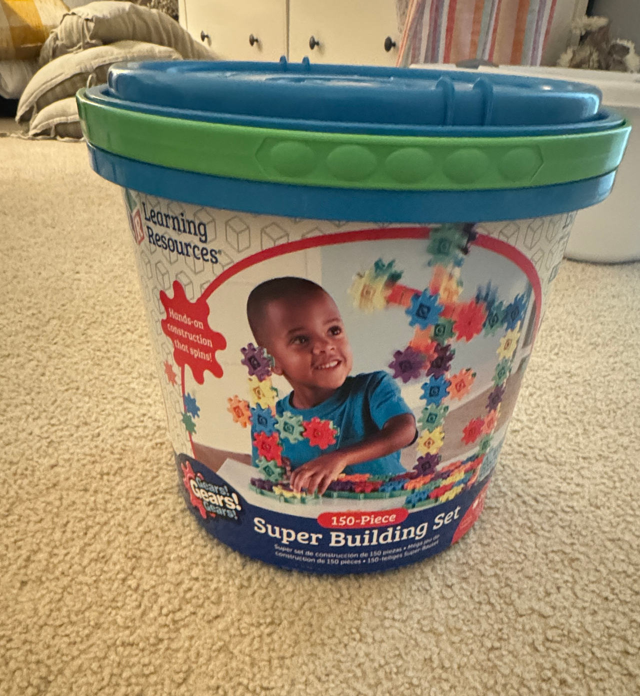 Learning Resources Gears! Gears! Gears! Super Building Set, 150 Pieces