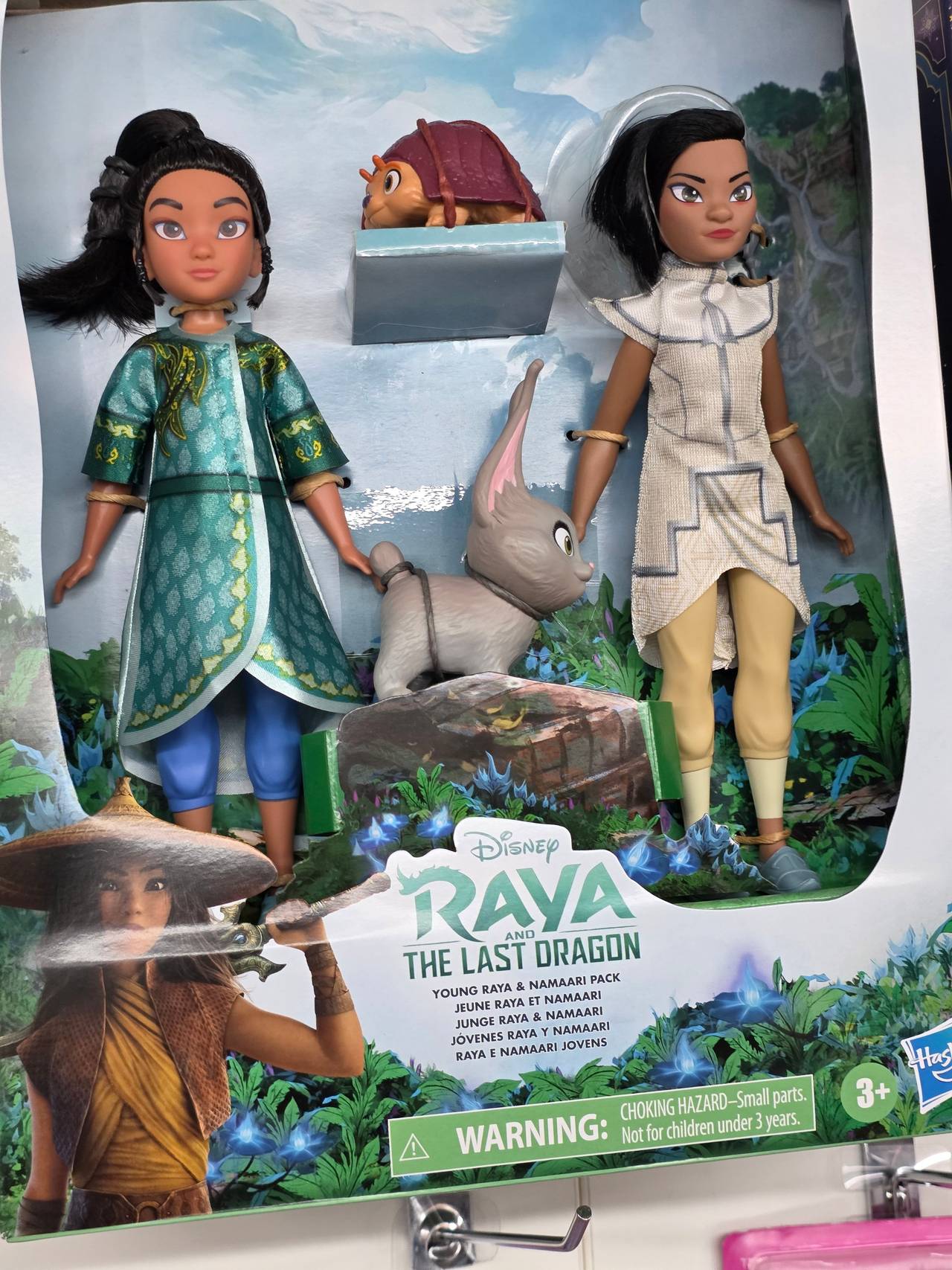 Disney Raya and the Last Dragon Young Raya & Namaari Pack