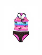 Gerry’s  Girls Tropical Sunset Tankini Swimsuit Set - Image 3