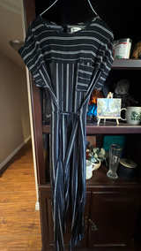 Monteau Black Striped onesies size medium  - Image 2