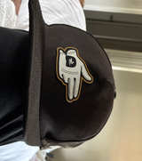 Malbon Golf Glove Patch Snapback Hat - Image 1