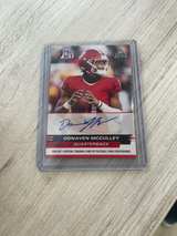 Leaf Donaven McCulley 2022 Pro Set Auto Rookie Card - Image 1