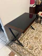 Black Glass Top Office Desk - Image 4