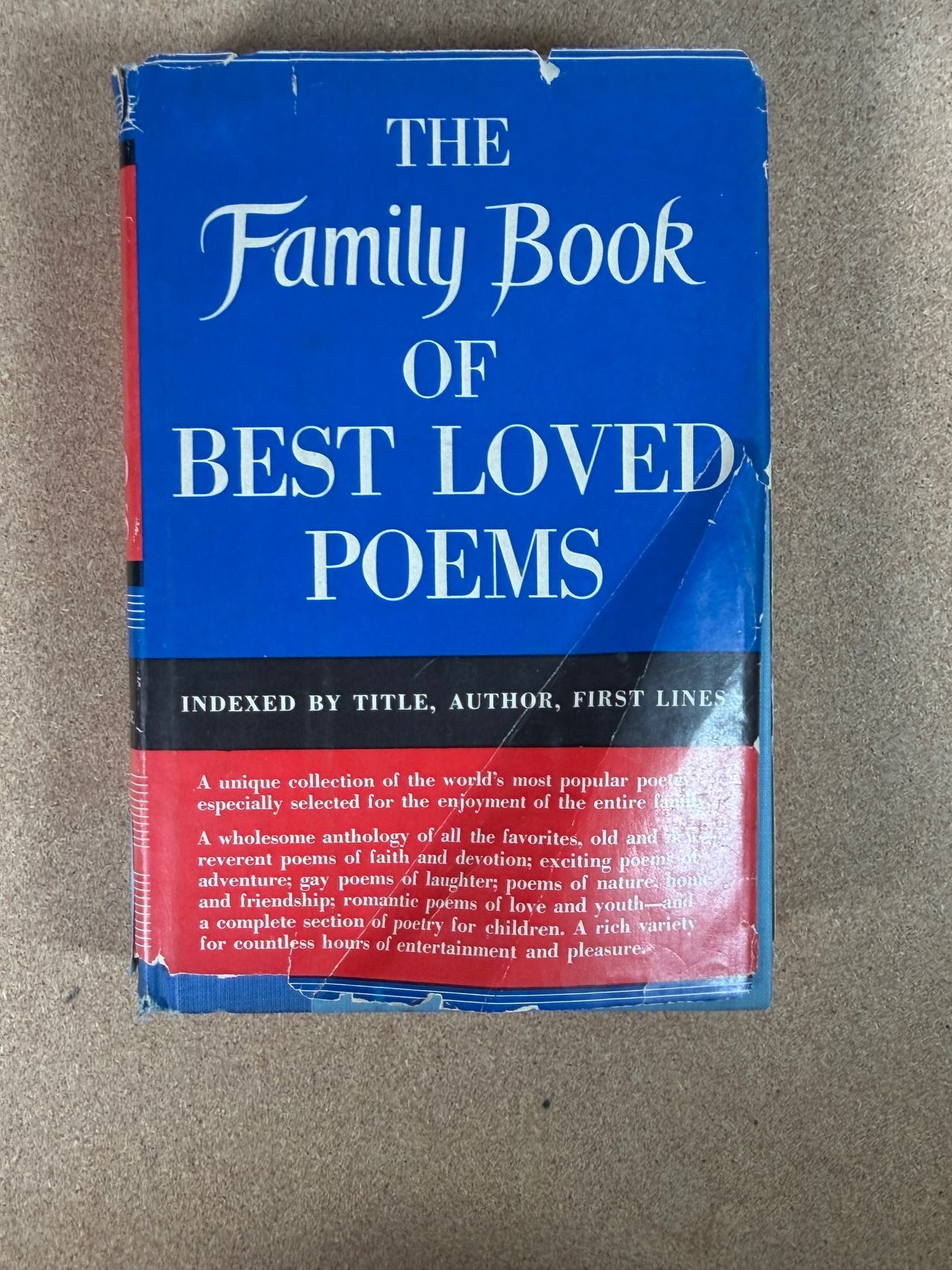 The Family Book of Best Loved Poems edited by David L. George