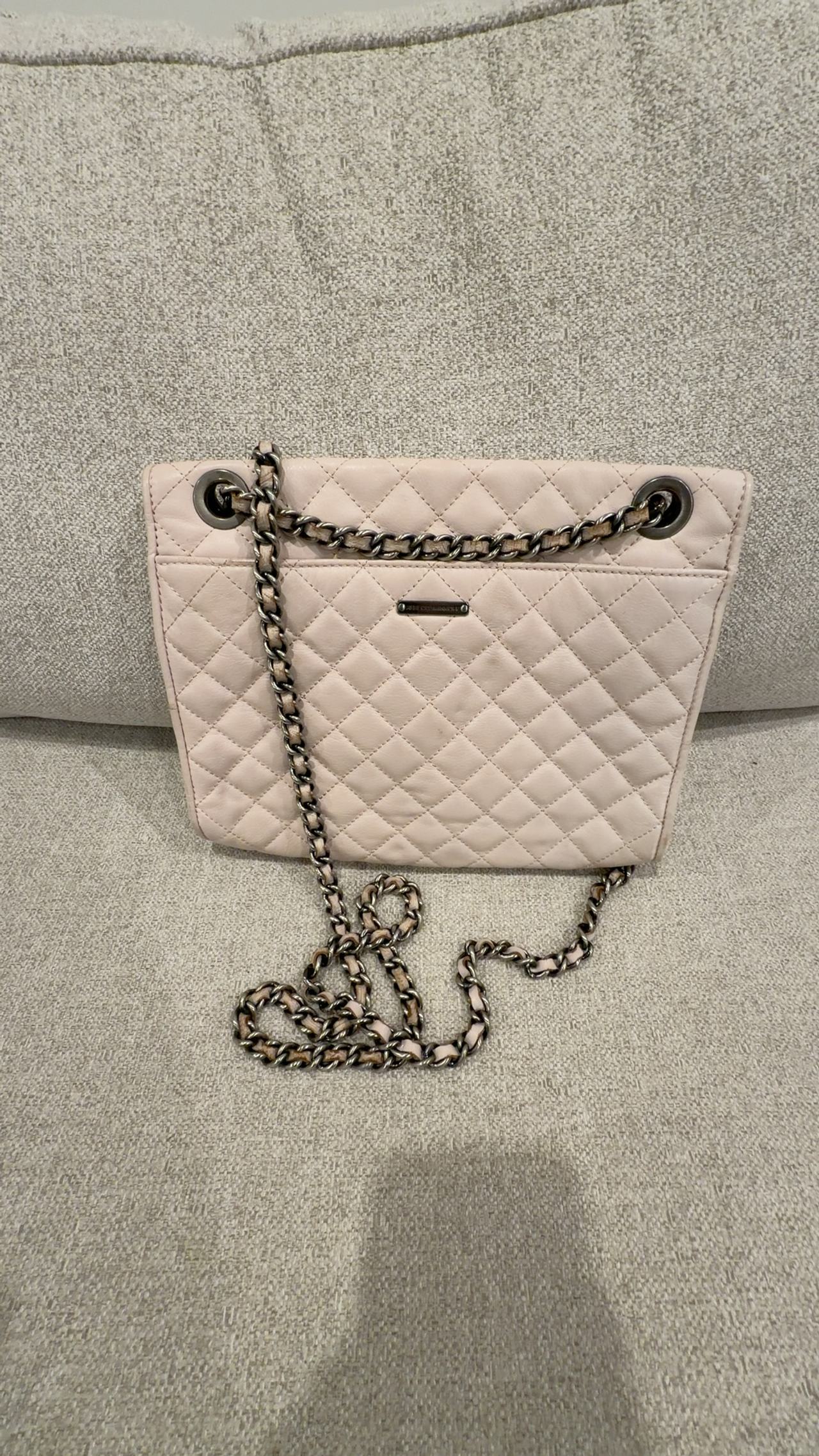 Rebecca Minkoff Quilted Affair Mini Pink Bag
