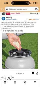 Bestway Flowclear 1,500 gal. Sand Filter Pump - Image 3