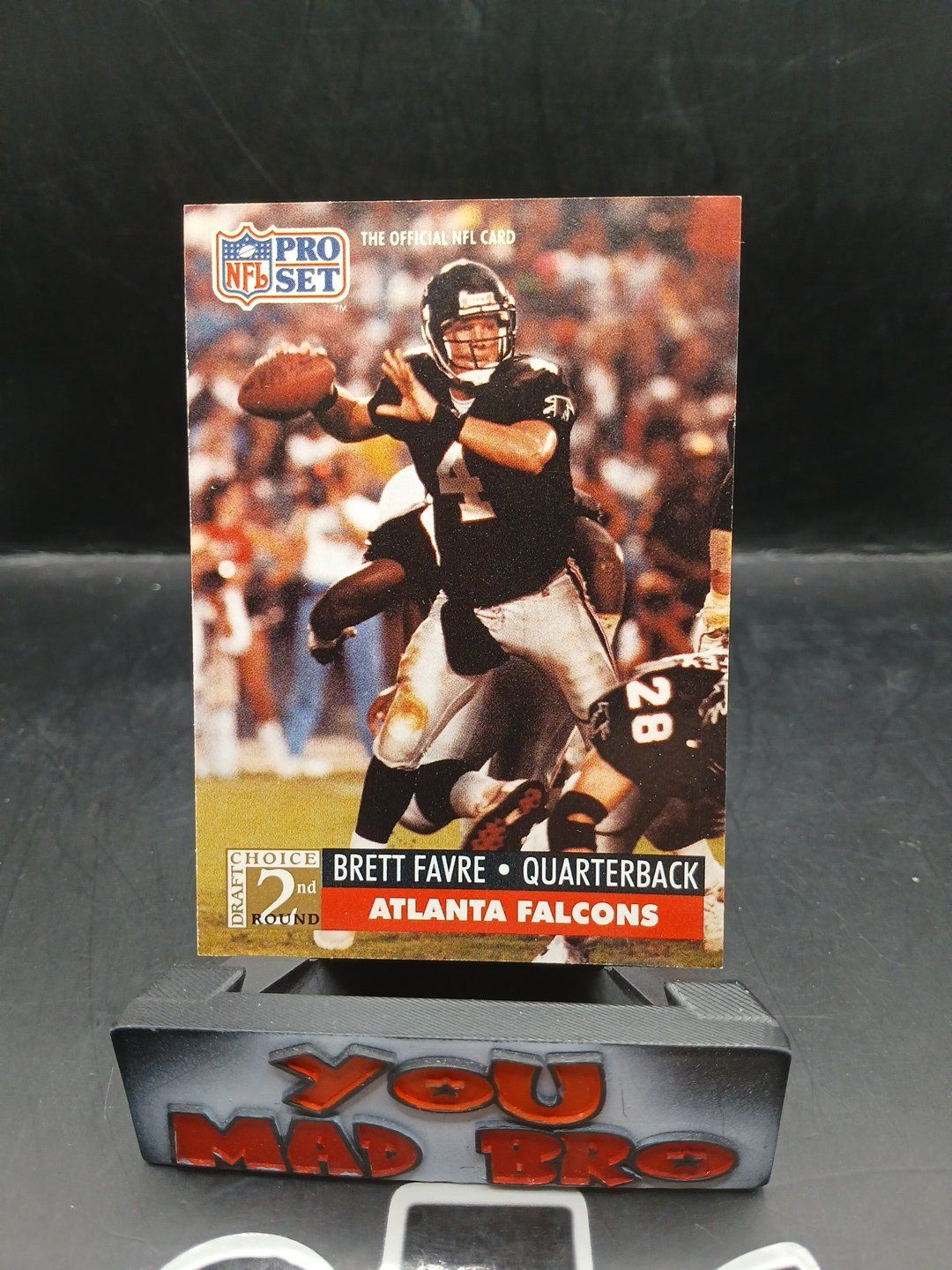 1991 Pro Set Brett Favre Rookie Card #13