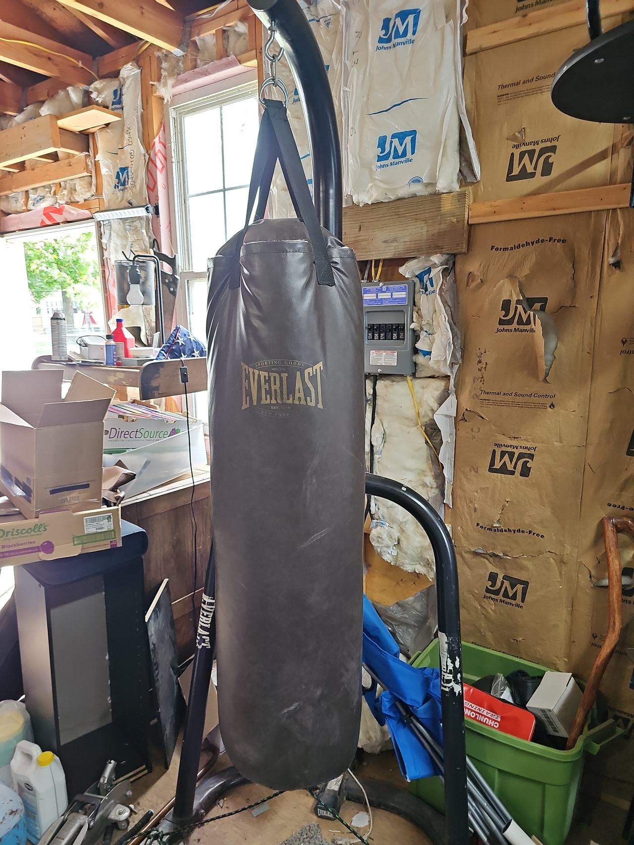 Everlast 70lb Nevatear Heavy Bag with Stand