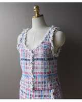 Tweed Two-Piece Skirt Set - Image 6