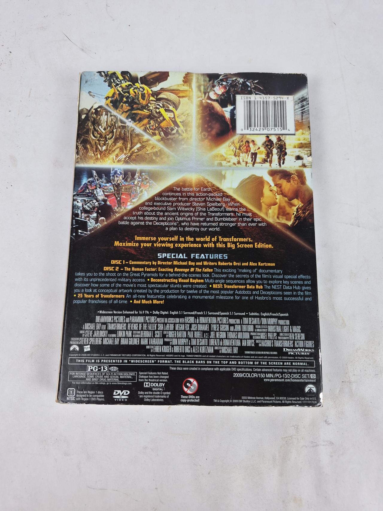 Transformers: Revenge of the Fallen 2-Disc Special Edition DVD