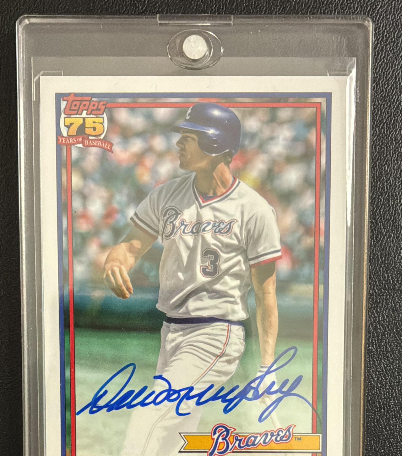 2023 Topps Archives Dale Murphy Autograph 1989 Design