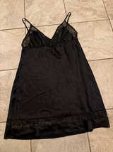 Victoria's Secret Vintage Gold Label Satin Lace Slip Dress - Image 1
