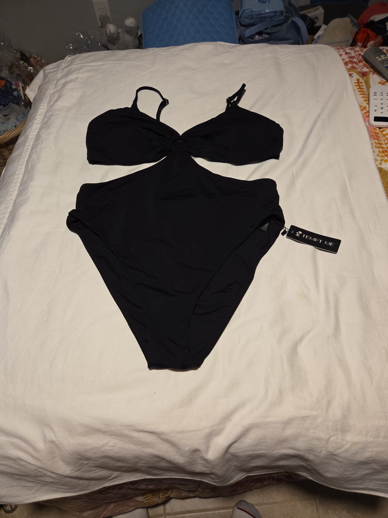Tempt Me Women One Piece Cutout Monokini Swimsuit