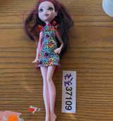 Monster High Draculaura Doll in Comic Print Dress - Image 1