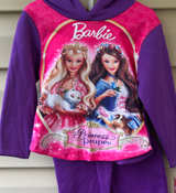 Barbie as The Princess and the Pauper Fleece Hoodie - Image 1