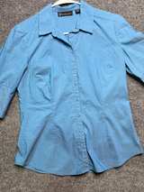 New York & Company 7th Avenue Short Sleeve Button Down Shirt - Image 5