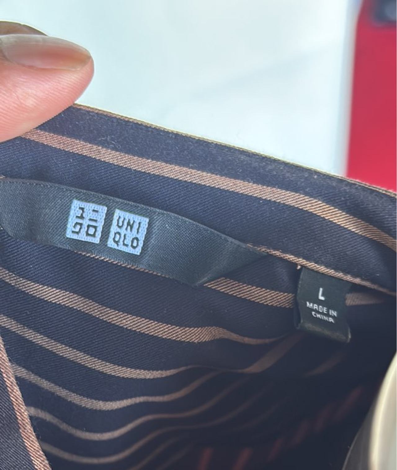 Uniqlo Rayon Striped shirt  dress