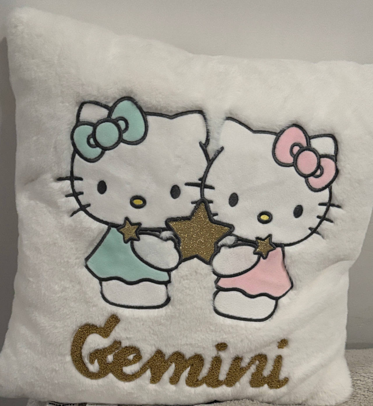 Sanrio Hello Kitty Gemini Zodiac Pillow