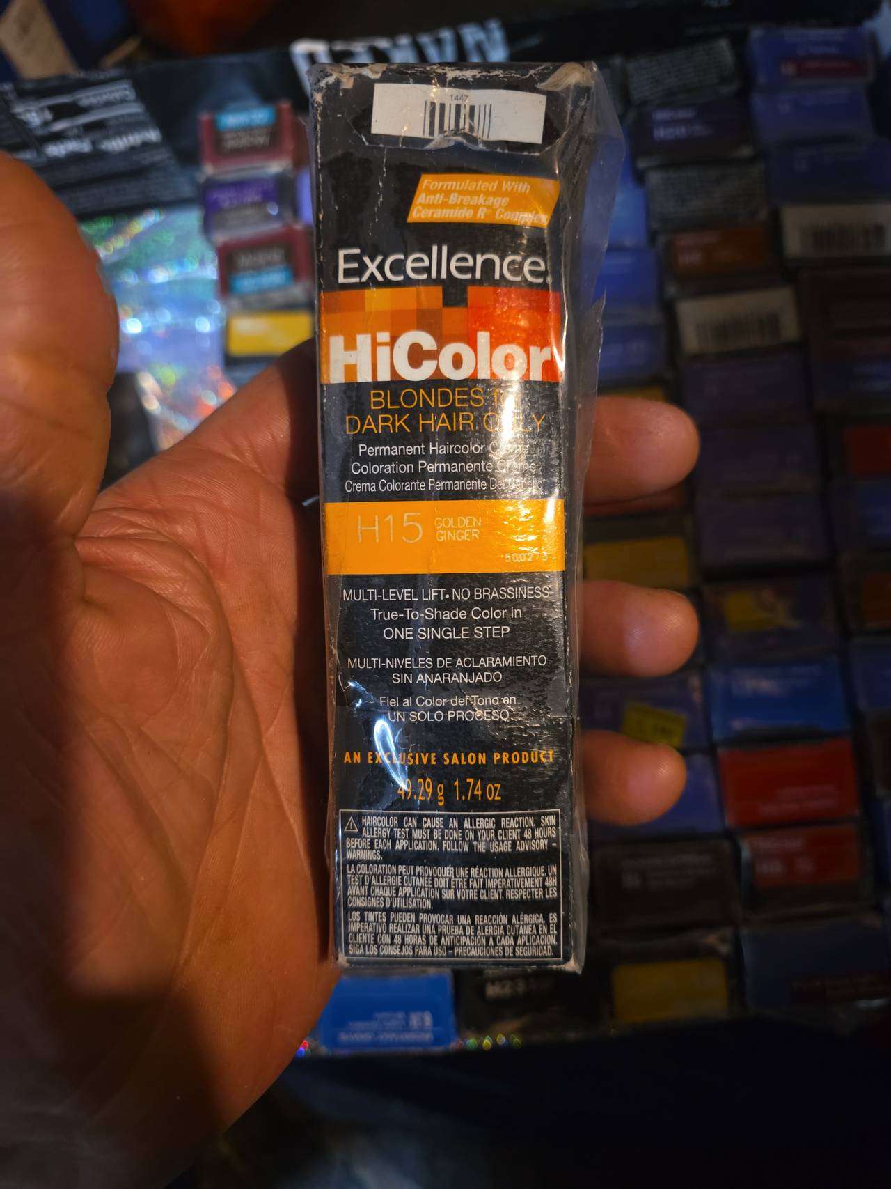 L'Oreal Excellence HiColor Blondes for Dark Hair Only H15 Golden Ginger