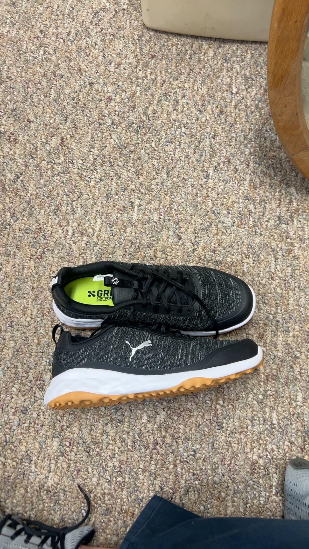 Size 12 Puma Golf Fusion Pro Golf Shoe Gray
