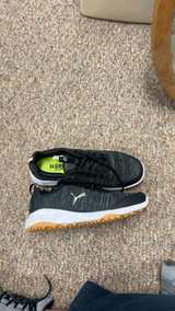 Size 12 Puma Golf Fusion Pro Golf Shoe Gray - Image 1