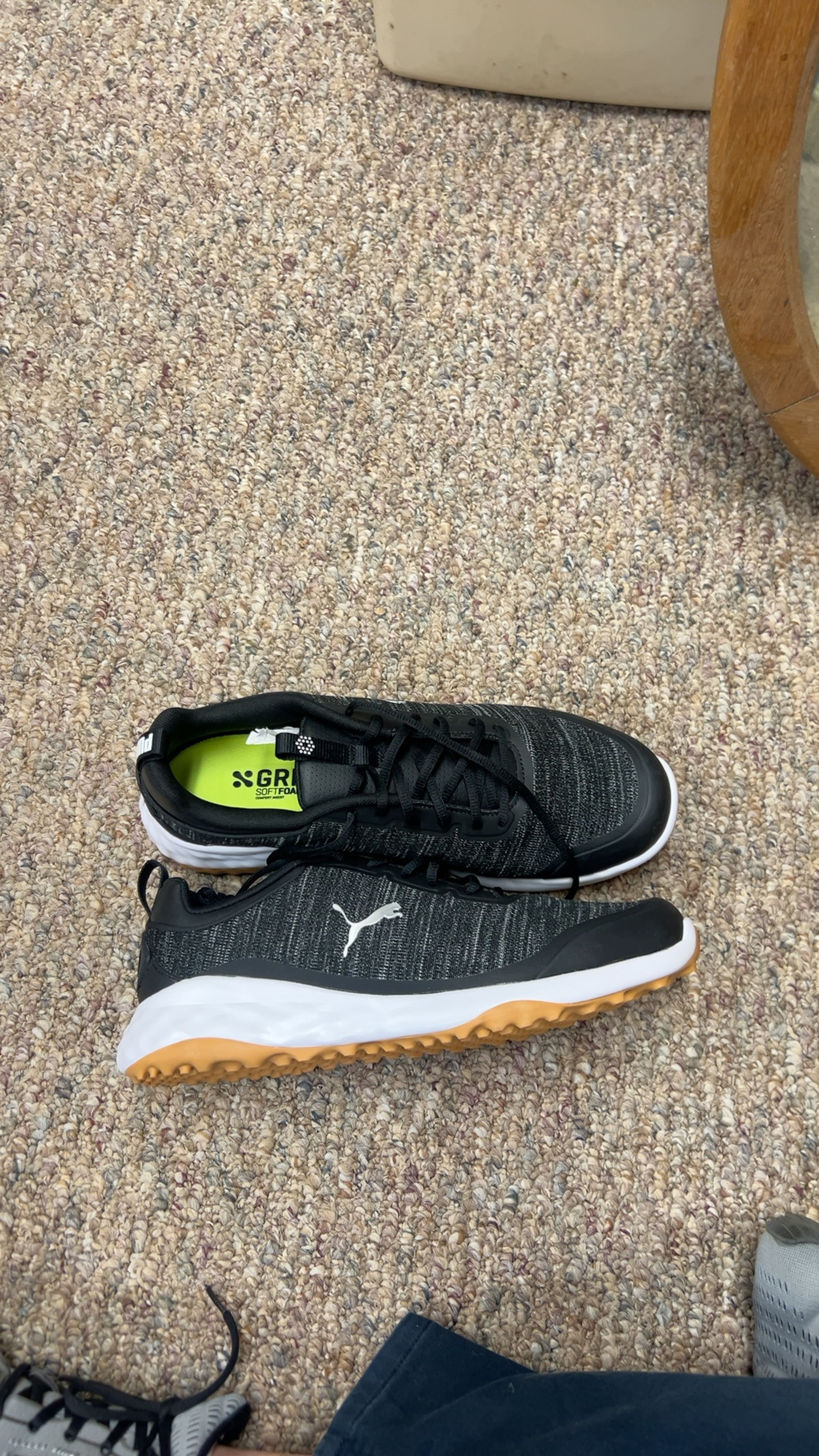 Size 12 Puma Golf Fusion Pro Golf Shoe Gray