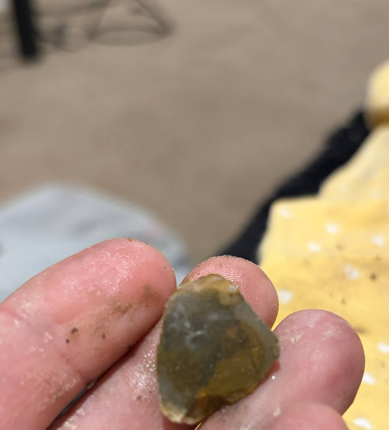 Native American Chert Scraper Artifact
