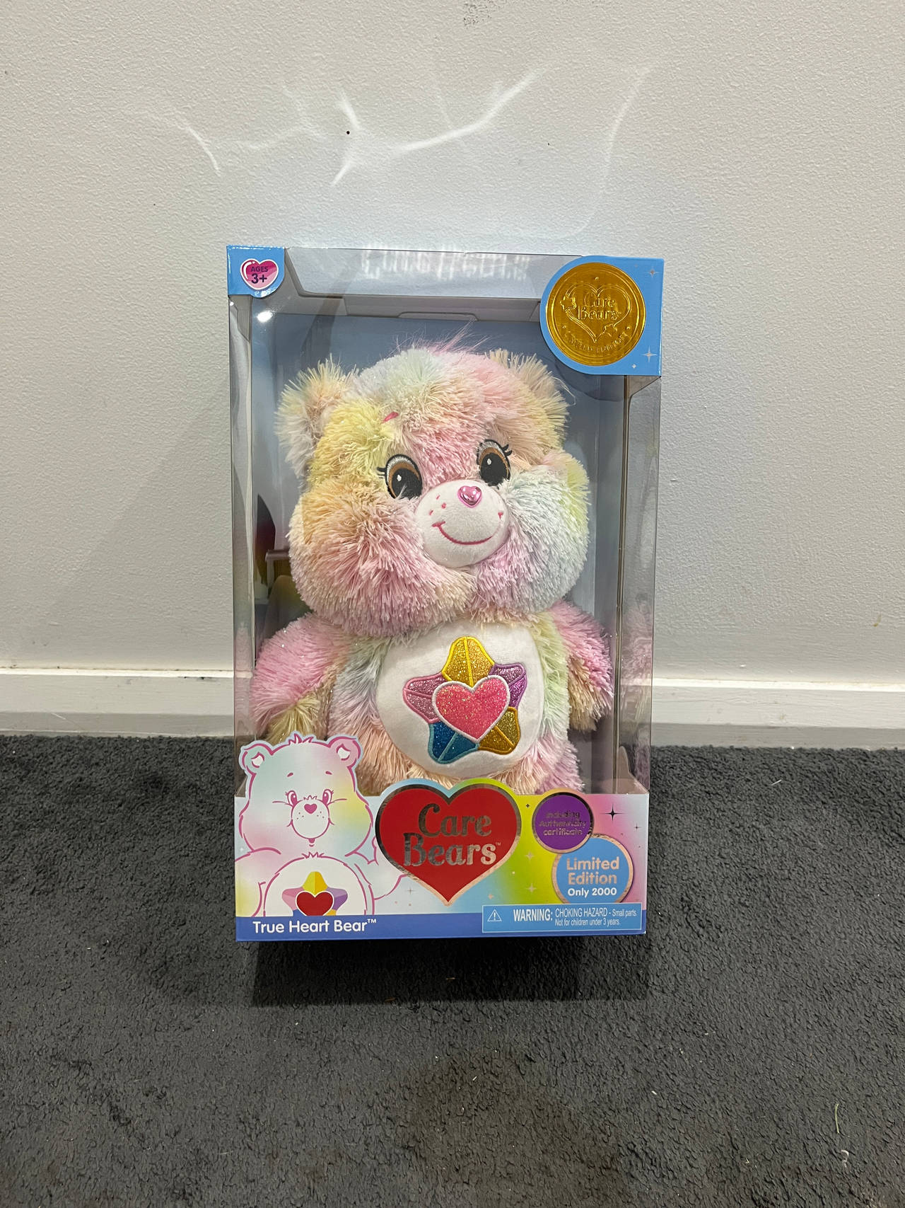 (BRAND NEW) Care Bears Limited Edition True Heart Bear (In the box)