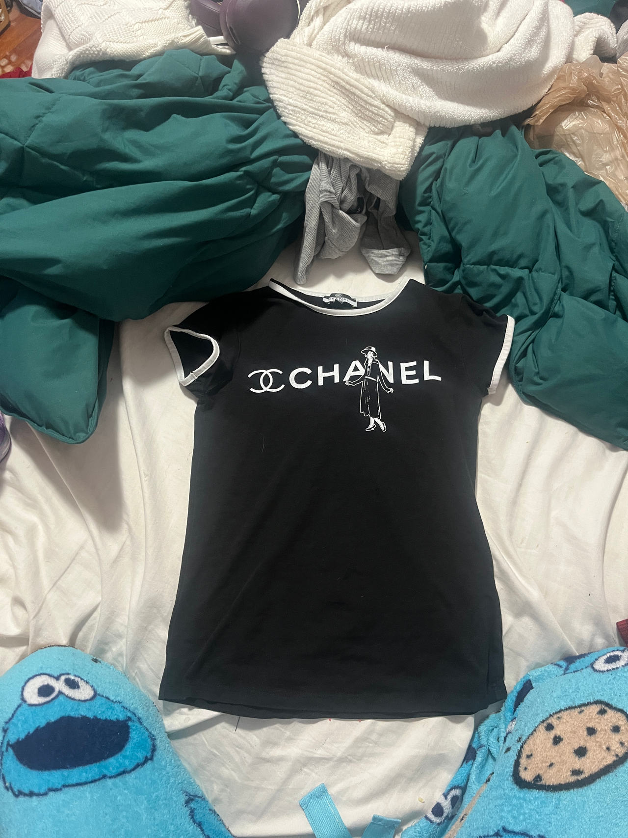 Chanel Logo Graphic T-Shirt