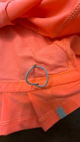 Lululemon Orange Half-Zip Pullover: S/M - Image 4
