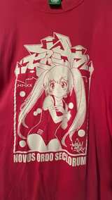 Hentai Laundry Novus Ordo Seclorum Pink T-Shirt XL - Image 3