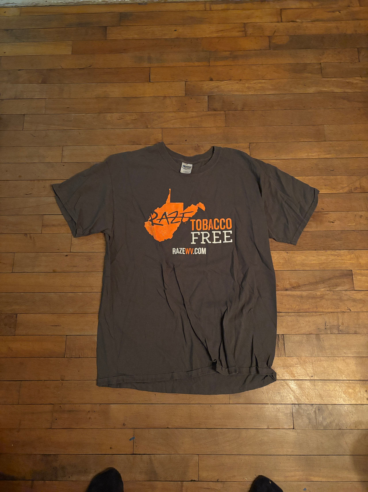 Gildan RAZE West Virginia Tobacco Free T-Shirt