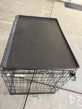 Top Paw 42” Double Door Folding Dog Crate with Divider Panel + Free Bed! - Image 5