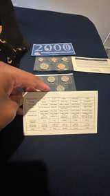 2000 United States Mint Uncirculated Coin Set - Image 8