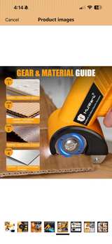 MulWark 4V Cordless Electric Rotary Cutter MLK-53921 - Image 8