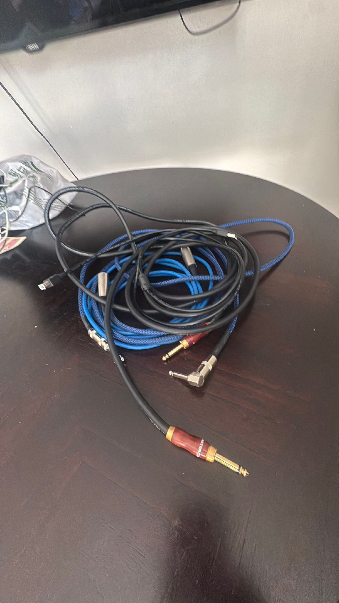 Assorted Musician Cable Lot - Monster, XLR, Instrument