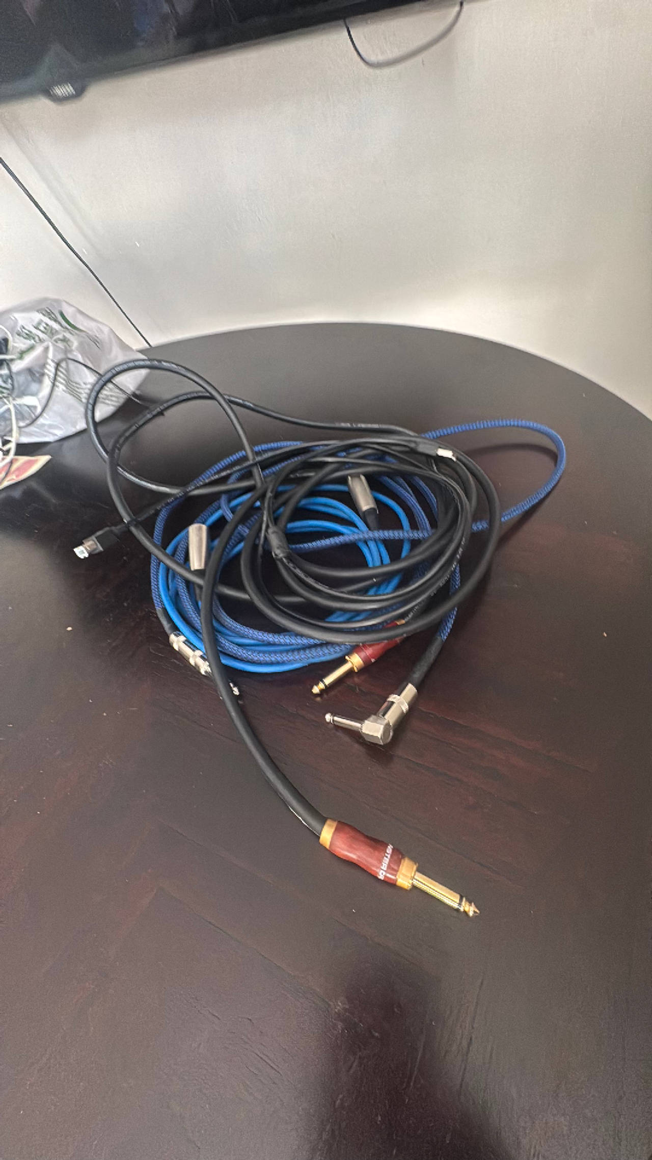 Assorted Musician Cable Lot - Monster, XLR, Instrument