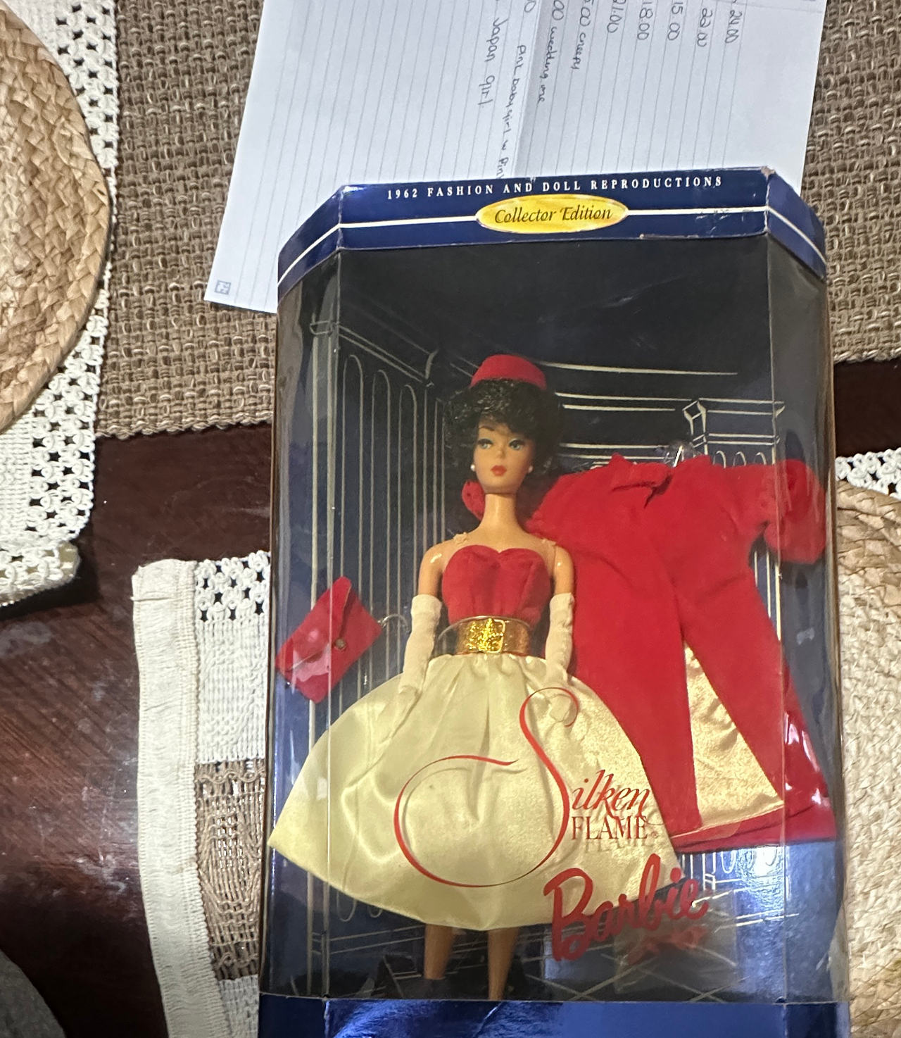 Silken Flame Barbie Doll 1962 Fashion and Doll Reproduction